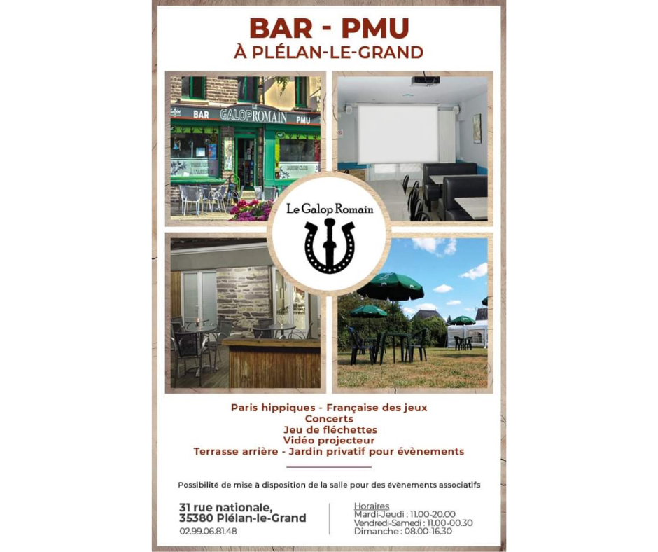 Bar PMU Plélan-le-Grand
